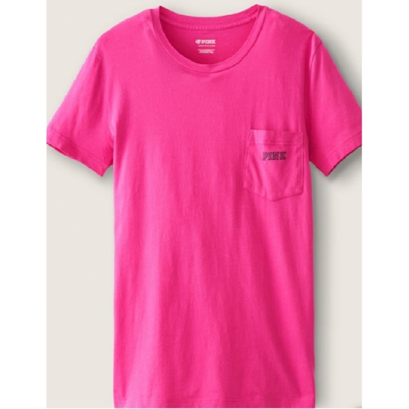 VS Pink Campus Tee - Picture 2 of 3